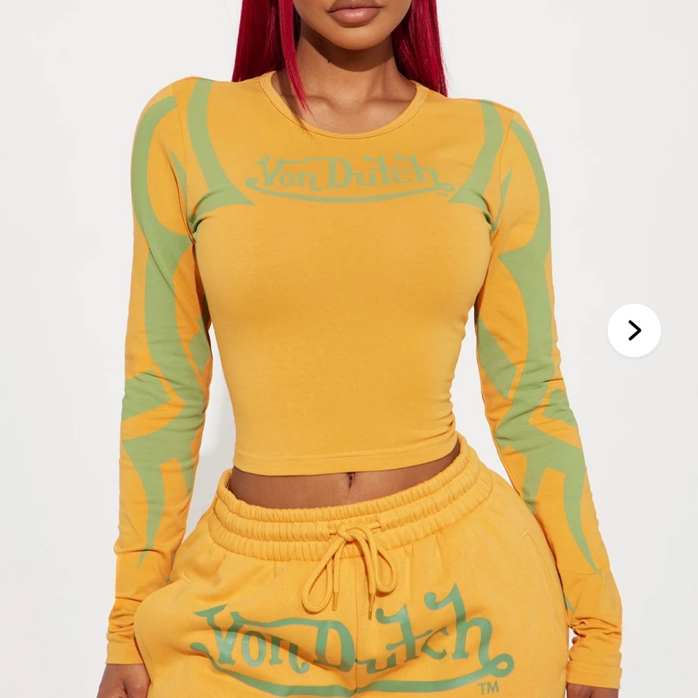 Von Dutch women’s cropped baby tee